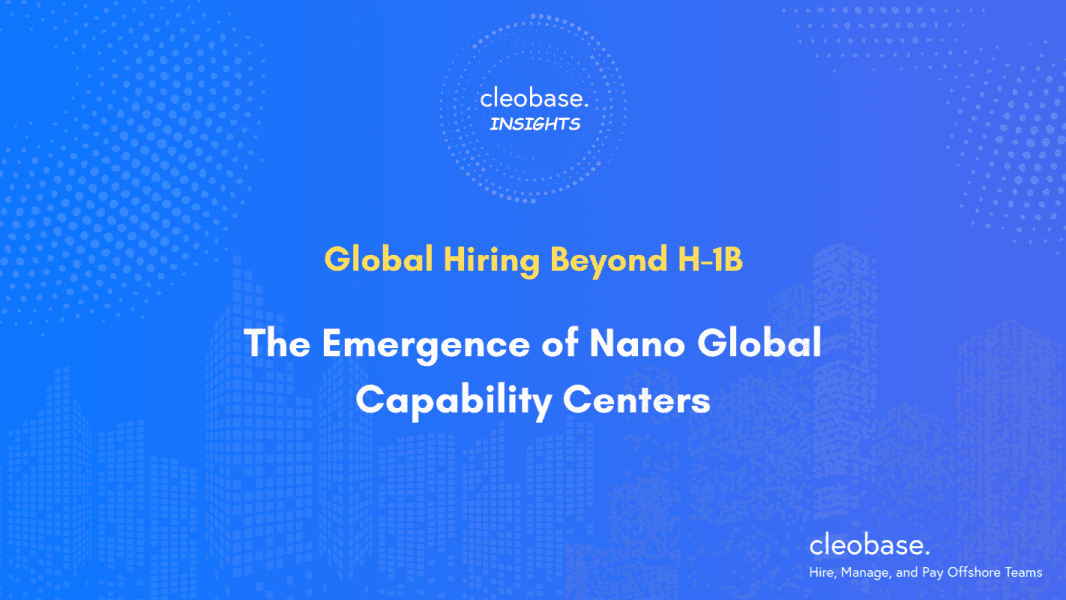 H-1B Constraints and the Rise of Nano GCCs