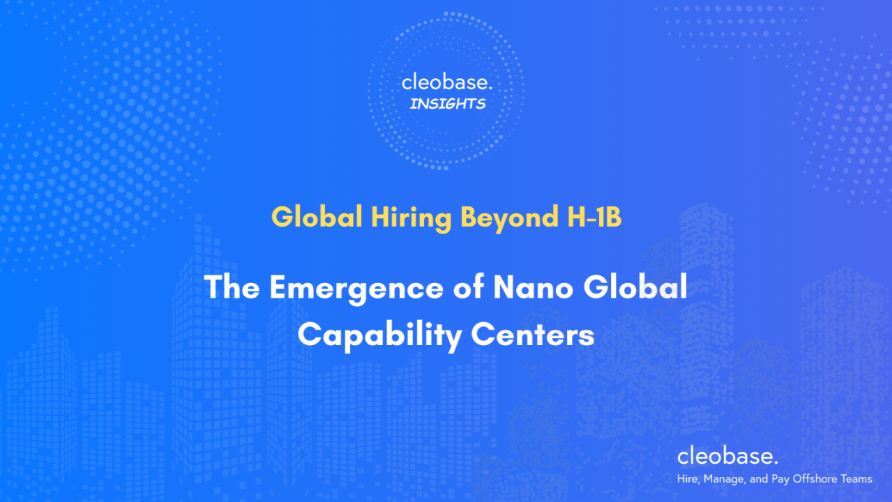 H-1B Constraints and the Rise of Nano GCCs